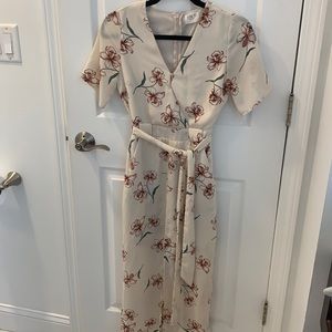 Floral print dress